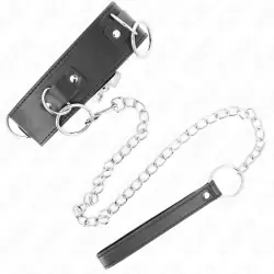 Kink - collar con correa 65 cm 3 anillos modelo 2 ajustable 36-43 cm x 5 cm Kink - collar con correa 65 cm 3 anillos modelo 2 ajustable 36-43 cm x 5 cm