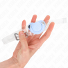 Kink - mordaza forma chupete 5.5 x 4 cm celeste ajustable 43-60 cm - 2