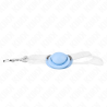 Kink - mordaza forma chupete 5.5 x 4 cm celeste ajustable 43-60 cm - 3