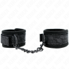Kink - muñequeras de encaje y neopreno ajustable negro 20-29 cm x 5 cm - 1