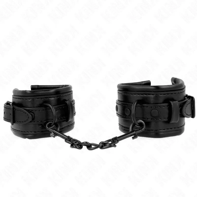 Kink - muñequeras ajustable negro 20-30 cm x 6 cm