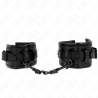 Kink - muñequeras ajustable negro 20-30 cm x 6 cm - 1