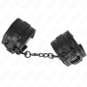 Kink - muñequeras ajustable negro 20-30 cm x 6 cm - 2