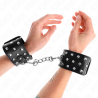 Kink - muñequeras estilo punk ajustable 19-24 cm x 5.5 cm - 4