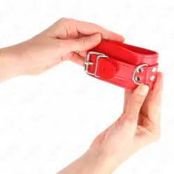 Kink - muñequeras sencillas rojo ajustable 20-23 cm x 5.5 cm Kink - muñequeras sencillas rojo ajustable 20-23 cm x 5.5 cm