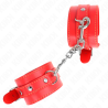 Kink - muñequeras finas rojo ajustable 21-33 cm - 3