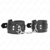 Kink - muñequeras con tachuelas negro 35 x 6 cm - 1