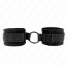 Kink - muñequeras 25 cm para principiantes con anilla 4 cm negro ajustable 15-25 cm - 1