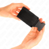 Kink - muñequeras nylon negro modelo 1 ajustable 25-35 cm x 6 cm - 3
