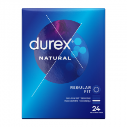 Durex natural plus 24 unidades