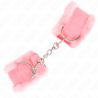 Kink - muñequeras forrada rosa ajustable 17-31 cm x 7 cm - 2