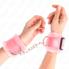 Kink - muñequeras forrada rosa ajustable 17-31 cm x 7 cm - 4