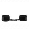 Kink - muñequeras neopreno con cierre de gancho negro ajustable 22-34 cm - 2