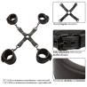 Calexotics - nocturnal conector hog tie cuero ajustable negro - 4