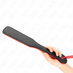 Kink - pala de dos caras rojo y negro 32 x 6 cm Kink - pala de dos caras rojo y negro 32 x 6 cm