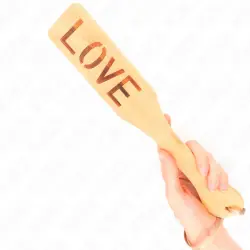 Kink - pala de bambú palabra love 32 x 5.5 cm Kink - pala de bambú palabra love 32 x 5.5 cm