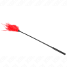 Kink - plumas múltiples para cosquillas rojo 45 cm - 2