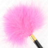 Kink - plumas para cosquillas metal dorado fucsia 18 cm - 3