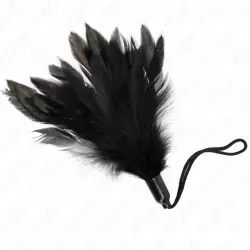 Kink - plumas para cosquillas con mango de cuerda base de plástico 15 cm