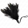 Kink - plumas para cosquillas con mango de cuerda base de plástico 15 cm - 1
