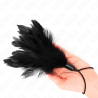 Kink - plumas para cosquillas con mango de cuerda base de plástico 15 cm - 2