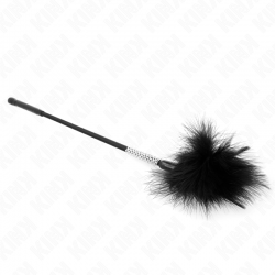 Kink - plumas para cosquillas con mango de diamantes de imitación 50 cm