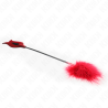 Kink - plumas para cosquillas con paleta forma de rosa 38 cm - 4