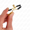Kink - pinzas para pezones dorado 6 cm - 4