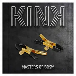 Kink - pinzas para pezones dorado 6 cm