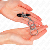 Kink - pinzas para pezones con 3 aros 6 cm - 3