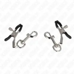 Kink - pinzas para pezones con gancho 6 cm Kink - pinzas para pezones con gancho 6 cm