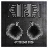 Kink - pinzas para pezones con pluma negro 7 cm - 4