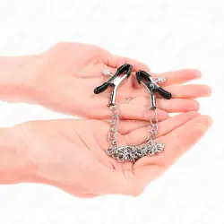 Kink - pinzas para pezones con cadena fina 30 cm