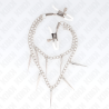 Kink - pinzas para pezones con cadena de púas 30 cm - 2