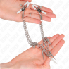 Kink - pinzas para pezones con cadena de púas 30 cm - 3