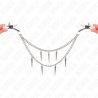 Kink - pinzas para pezones con cadena de púas 30 cm - 4