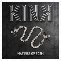 Kink - pinzas para pezones con cadena de bolas 30 cm