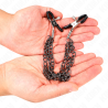 Kink - pinzas para pezones con triple cadena negro 20/23/28 cm - 3