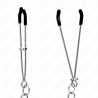 Kink - pinzas para pezones fina con cadena gruesa 30 cm - 4