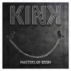 Kink - pinzas para pezones planas negro con cadena plateado 30 cm