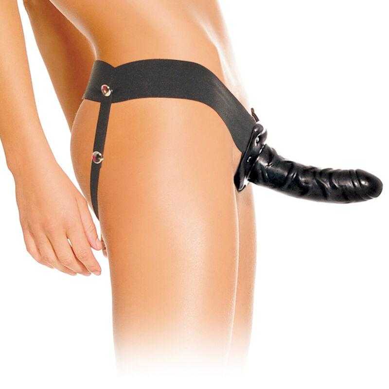 Fetish fantasy arnes hueco ajustable negro 15 cm Fetish fantasy arnes hueco ajustable negro 15 cm
