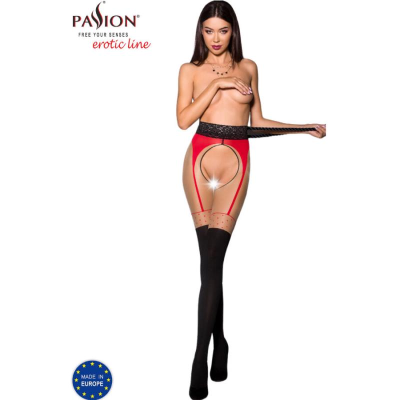 Passion - tiopen 003 medias rojo 1/2 (20/40 den) Passion - tiopen 003 medias rojo 1/2 (20/40 den)