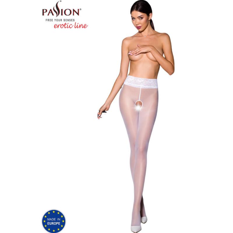 Passion - tiopen 008 medias blanco 1/2 (30 den) Passion - tiopen 008 medias blanco 1/2 (30 den)