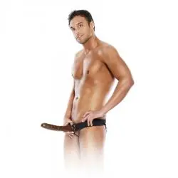 Fetish fantasy arnes hueco ajustable chocolate 22 cm Fetish fantasy arnes hueco ajustable chocolate 22 cm