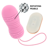 Ohmama huevo control remoto 7 modos rotacion - rosa - 1