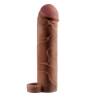 Perfect 2 extension pene con correa marron 19 cm - 1