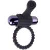 Fantasy c-ring anillo vibrador de silicona negro - 1