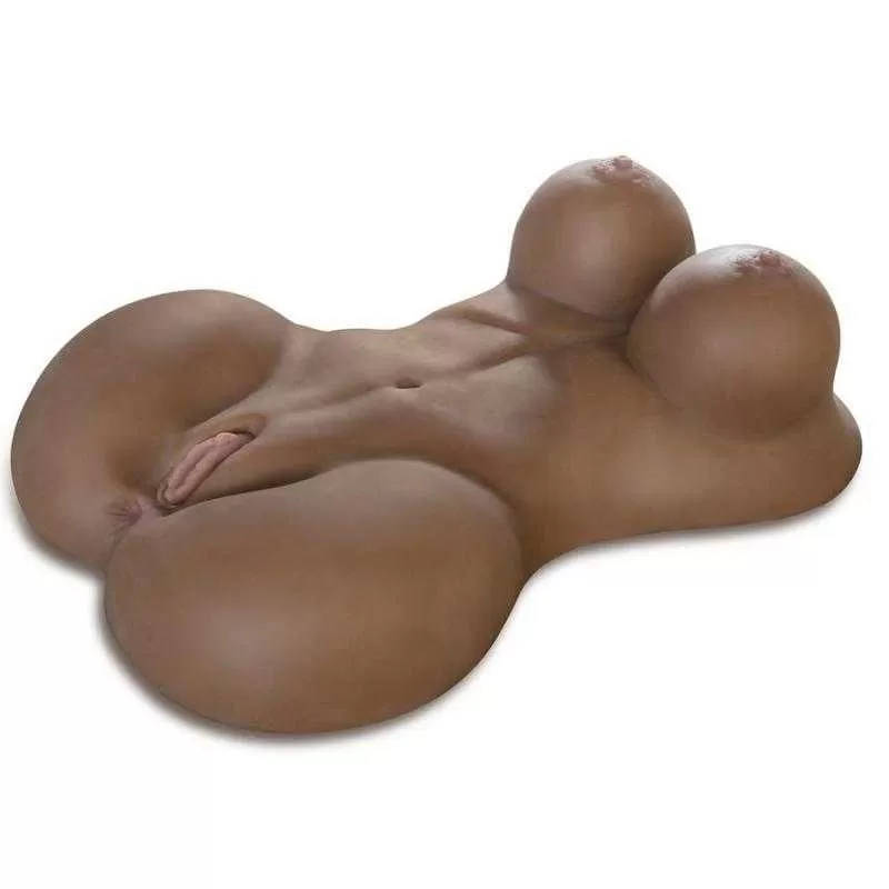 Extreme toyz fuck me silly 2 torso femenino negra extra real