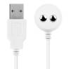 Cargador Satisfyer blanco con cabezal magnético de dos pines