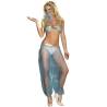Subblime - set de lenceria india style azul - 2